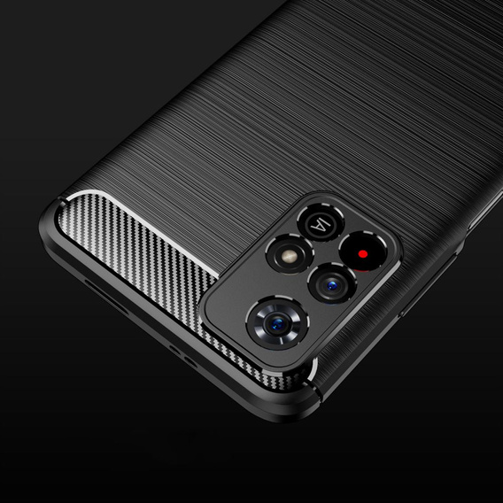Obal na mobil pre Xiaomi Poco M4 Pro 5G / Redmi Note 11S 5G, Carbon, čierne
