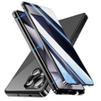 Puzdro pre Samsung Galaxy S25 Ultra, Privacy Dual Glass, čierne