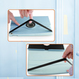 Puzdro pre iPad 10.9 2022 10 Gen TB330FU 10.95", otočné o 360°, modré