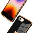 Obal na mobil pre iPhone 7/8/SE 2020/SE 2022, Electro heart, čierne