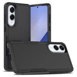 Pancierované puzdro pre Samsung Galaxy S25 Edge, Dual Shockproof, čierne
