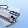 Dux Ducis Obal na mobil pre Samsung Galaxy S25 Edge, Skin X Pro, MagSafe, tmavomodré