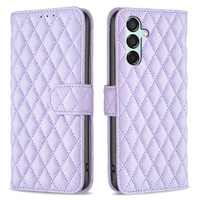 Klapkové puzdro pre Samsung Galaxy M15 5G, Wallet, BINFEN COLOR, fialové