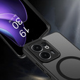 Puzdro pre Oppo Reno 13F / Oppo Reno 13FS, pre MagSafe, ERBORD Matt Case, čierny