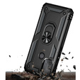 Pancierované obal na mobil pre Motorola Moto G50, Nox Case Ring, čierne