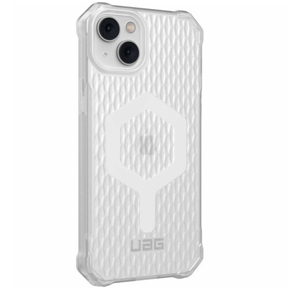 Urban Armor Gear Obal na mobil pre iPhone 14 Plus, Essential Armor MagSafe, priehľadné