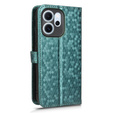Klapkové puzdro pre Oppo Reno 14F, Wallet Rhombus, zelené