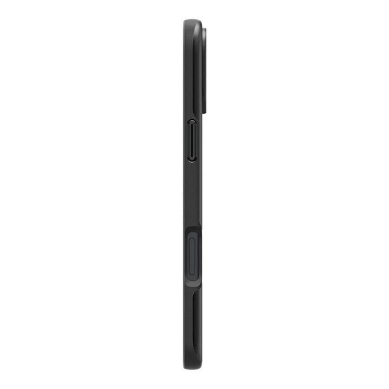 Puzdro Spigen pre iPhone 16 Plus, Thin Fit Mag, sivé + tvrdené sklo 9H