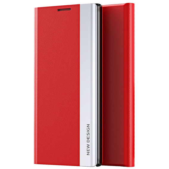 Klapkové puzdro pre Xiaomi 12 / 12X, Side Magnetic, červené