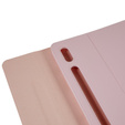 Puzdro + klávesnica Galaxy Tab S7+ Plus / S8+ Plus /S7 FE T730 T733, Pen Slot, ružové rose gold