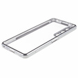 Puzdro pre Sony Xperia 1 V, Magnetic Dual Glass, strieborné