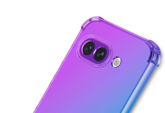 Puzdro pre Google Pixel 9A, Gradient Dropproof, Fialová / modrá