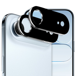 Tvrdené sklo na fotoaparát pre iPhone 16 Pro / 16 Pro Max, priehľadné
