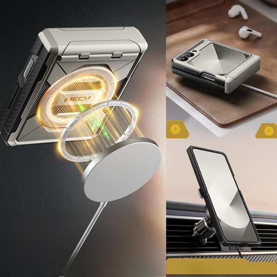 Puzdro s magnetickou podstavou pre Samsung Galaxy Z Flip7 FE / Z Flip6