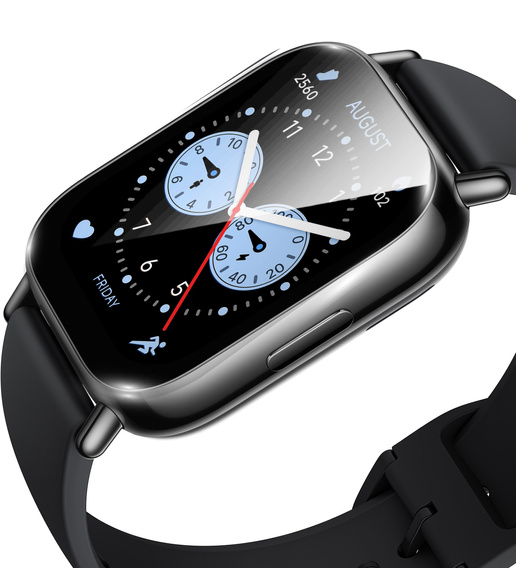 2x tvrdené sklo s montážnym rámom ERBORD pre Xiaomi Redmi Watch 5 Lite