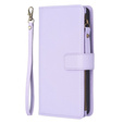 Klapkové puzdro pre Xiaomi Redmi 13C / Poco C65, Wallet Zipper Pocket, čierne