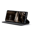 CASEME puzdro pre Samsung Galaxy A04S / A13 5G, Leather Wallet Case, čierne