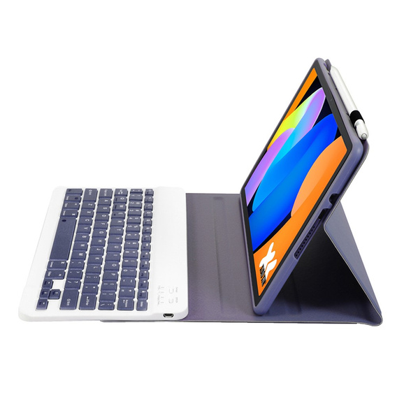 Puzdro s klávesnicou Bluetooth pre Lenovo Idea Tab 11" 2025 TB336FU TB336ZU, fialové