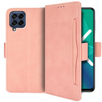 Klapkové puzdro pre Samsung Galaxy M53 5G, Card Slot, ružové