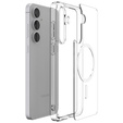 Spigen Ultra Hybrid MagSafe puzdro pre Samsung Galaxy S25 Ultra, číre / biele