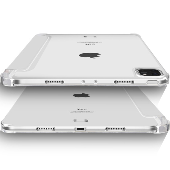 Puzdro pre iPad Pro 11 2022 / 2021 / 2020, Smartcase Hybrid, so slotom na stylus, sivé
