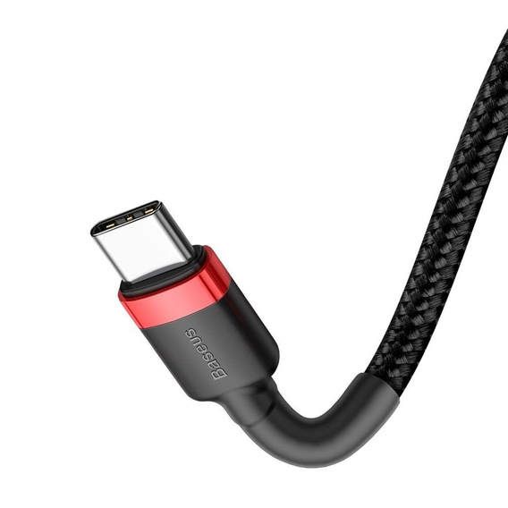 Kábel Baseus Cafule PD USB-C na USB-C, 60 W, 1,0 m, pre zariadenia s portom USB-C