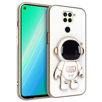 Obal na mobil pre Xiaomi Redmi Note 9, Astronaut, biele