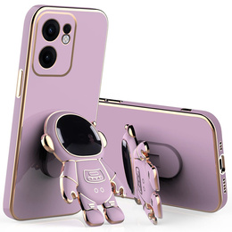Obal na mobil pre Oppo Reno 13F / Oppo Reno 13FS, Astronaut, fialové
