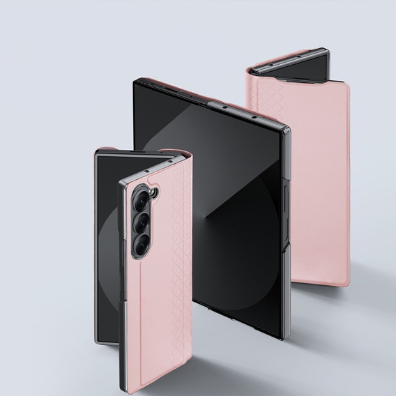 Puzdro Dux Ducis pre Samsung Galaxy Z Fold7 5G, Bril, ružové