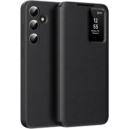 Flipové puzdro pre Samsung Galaxy S24+ Plus, Smart View Wallet, čierne