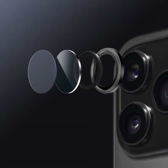 ERBORD OPTIK Profesionálny objektív pre iPhone 17 Pro / 17 Pro Max, čierny