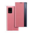 Flipové puzdro pre Samsung Galaxy A72 5G, Side View, ružové