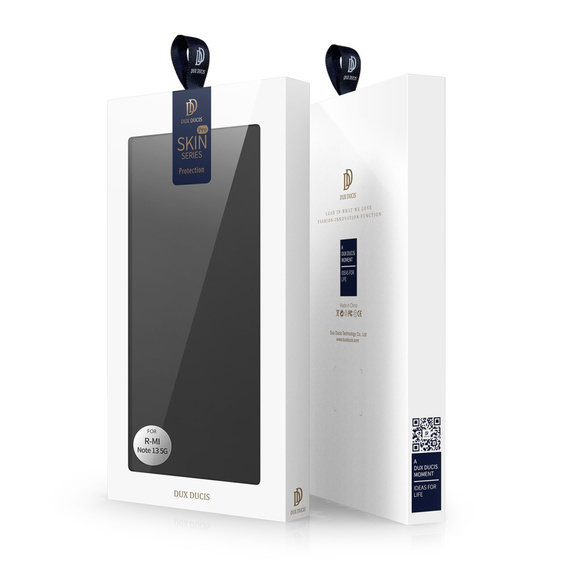 Dux Ducis Obal na mobil pre Xiaomi Redmi Note 13 5G, Skinpro, čierne