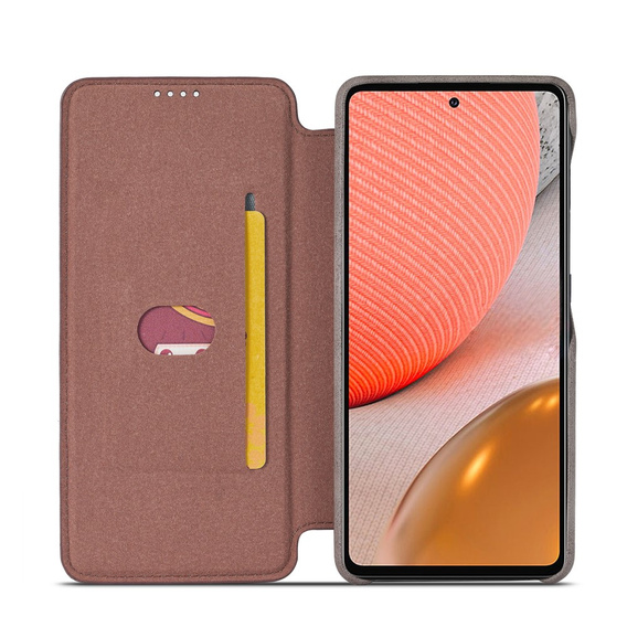 Klapkové puzdro pre Samsung Galaxy A52 5G / 4G, LC.IMEEKE, sivé