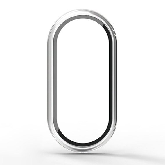 Puzdro 2v1 + tvrdené sklo pre Xiaomi Smart Band 10 / 9 / 8, čierne