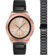Bransoleta Stainless Steel z teleskopem 22mm - Black