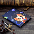 Obal na mobil pre Samsung Galaxy Tab A7 Lite 8.7 T220 / T225, astronaut dog