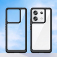 Obal na mobil pre Xiaomi Redmi Note 13 Pro 5G, Fusion Hybrid, transparentné / čierne