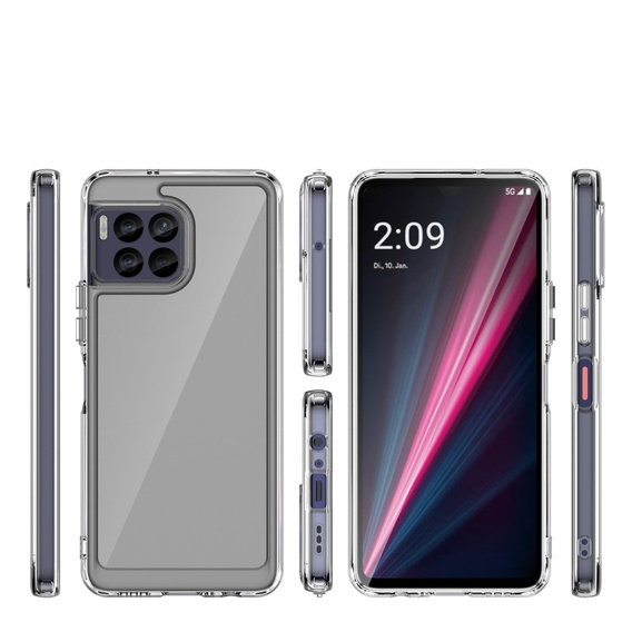 Obal na mobil pre T Phone 2 Pro 5G, Fusion Hybrid, priehľadné