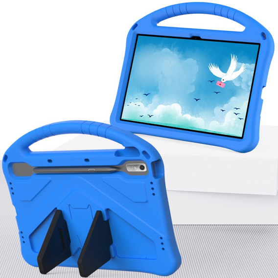 Detské puzdro pre Lenovo Tab P11 Pro Gen 2, detské puzdro s rukoväťou, ružové