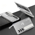 Etui do Samsung Galaxy Z Fold5 5G, z rączką, różowe