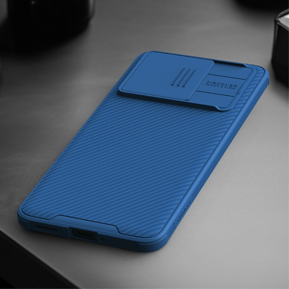 Puzdro pre Xiaomi 13T / 13T Pro, pancierované Nillkin, CamShield Pro, modré