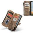 CASEME puzdro pre Samsung Galaxy A56 5G, Leather Wallet Cash and Card Slots, s remienkom, hnedé