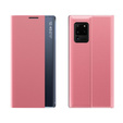 Flipové puzdro pre Samsung Galaxy A72 5G, Side View, ružové