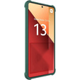 IMAK Obal na mobil pre Xiaomi Redmi Note 13 Pro 4G / Xiaomi Redmi Note 14S / Xiaomi Poco M6 Pro 4G, Dropproof, zelený