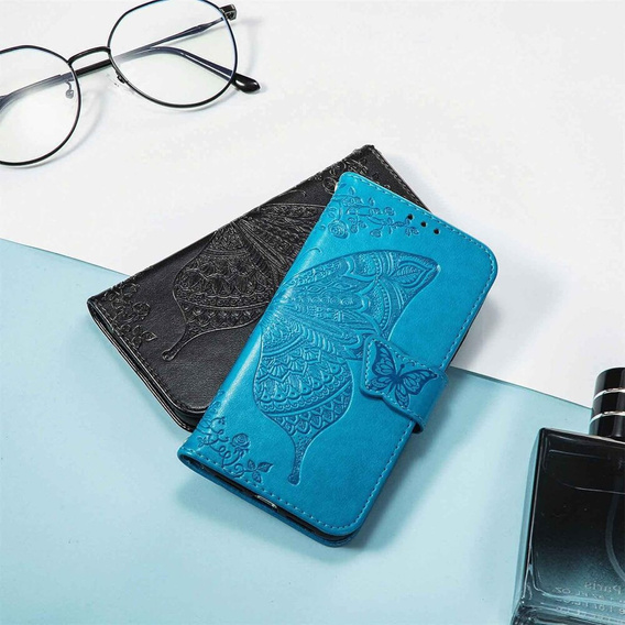 Klapkové puzdro pre OnePlus Nord CE4 Lite, Butterfly, modré