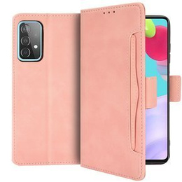 Klapkové puzdro pre Samsung Galaxy A72 5G, Card Slot, ružové
