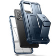 Obrnené puzdro pre Samsung Galaxy A33 Dexnor Full Body, Dexnor Full Body, tmavomodré