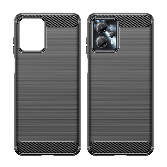 Obal na mobil pre Motorola Moto G23 / G13, Carbon, čierne