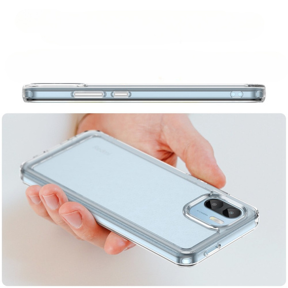 Obal na mobil pre Xiaomi Redmi A1 4G / A2 4G, Fusion Hybrid, priehľadné